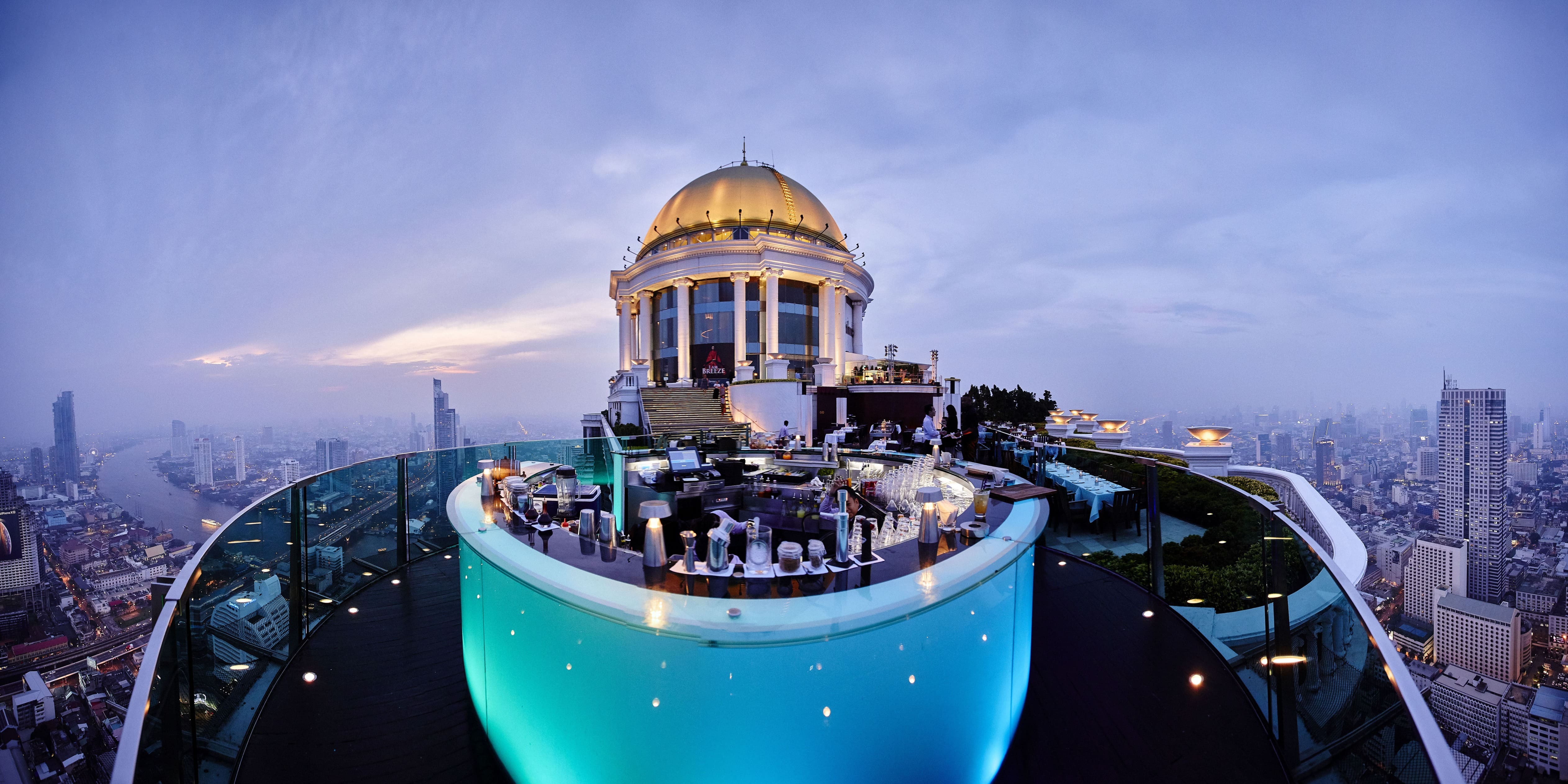 Riverview Rooftop Bar In Bangkok Sky Bar Home To The