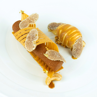 Cashew Nut “Sable and Cream” – White Truffle Menu