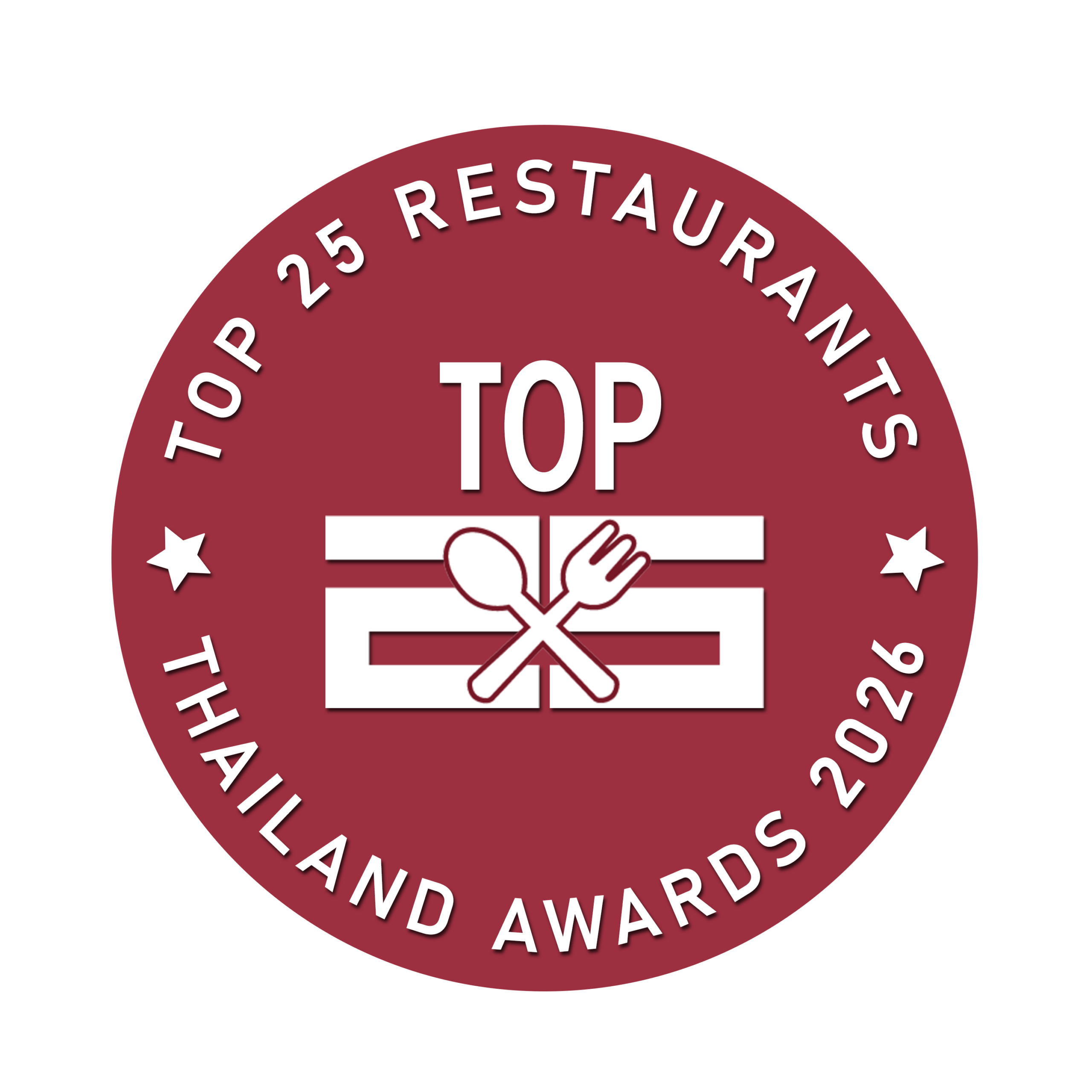 The top 25 restaurants Thailand ​